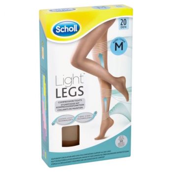 Hlavný obrázok Scholl Light Legs 20DEN kompresné pančuchové nohavice M telové