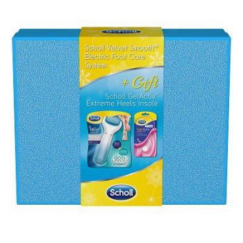 Hlavný obrázok Scholl Velvet Smooth Foot elektrický pilník + Scholl vložky do topánok ext.podpä