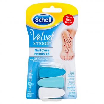 Hlavný obrázok Scholl Velvet Smooth náhradné hlavice do elektrického pilníka na nechty 3ks