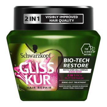 Hlavný obrázok Schwarzkopf Gliss Bio-Tech Restore maska na vlasy 300ml