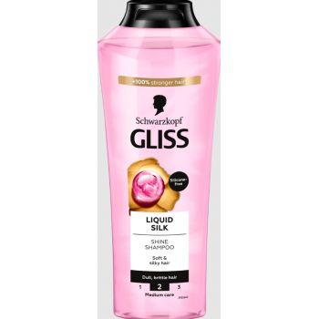 Hlavný obrázok Schwarzkopf Gliss Liquid Silk šampón na mdlé a krehké vlasy 400ml