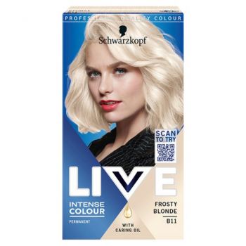 Hlavný obrázok Schwarzkopf Live Intense Colour B11 Frosty Blonde  farba na vlasy