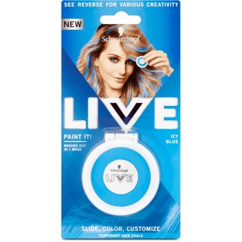 Hlavný obrázok Schwarzkopf Live krieda na vlasy Ice Blue 1ks