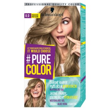 Hlavný obrázok Schwarzkopf Pure Color 8.0 Pravý blond farba na vlasy