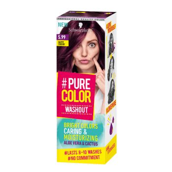 Hlavný obrázok Schwarzkopf Pure Color Washout 5.99 Šťastný čerešnňový