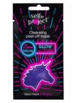 Selfie Project Glow in Violet neónová fialová zlupujúca maska 10ml 4284