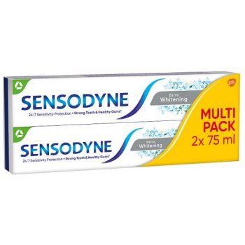 Hlavný obrázok Sensodyne Extra Whitening zubná pasta 2x75ml