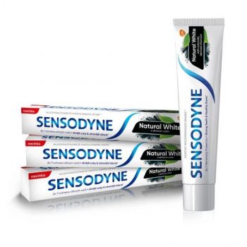 Hlavný obrázok Sensodyne Natural White zubná pasta s aktívnym uhlím 75ml