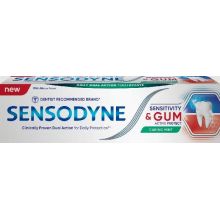 loader for Sensodyne Sensitivity & Gum Caring Mint zubná pasta 75ml