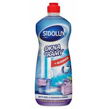Hlavný obrázok Sidolux Okna & Rámy Marseillske mydlo & Levanduľa čistič na okna 1l