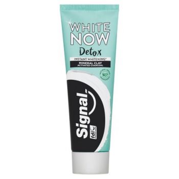 Hlavný obrázok Signal White Now Detox Charcoal zubná pasta 75ml