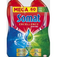 loader for Somat Excellence Grease DUO Gél do umývačky riadu 2x540ml  (60 dávok)