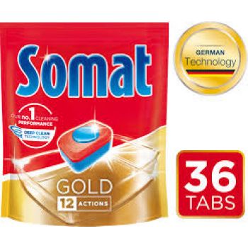 Hlavný obrázok Somat Gold 12 Actions 36ks tablety do umývačky 