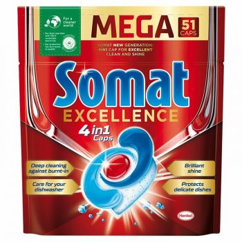 Hlavný obrázok Somat MEGA Excellence 51ks tablety do umývačky riad