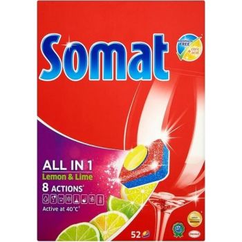 Hlavný obrázok Somat tablety do umývačky XL All in One Lemon 52ks
