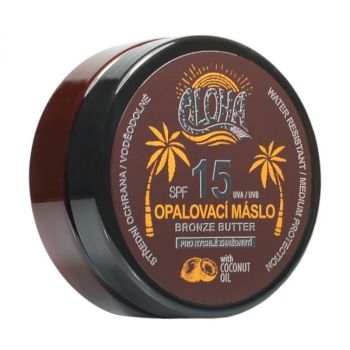 Hlavný obrázok SUN ALOHA opaľovacie maslo pre rýchle zhnednutie SPF15 200ml