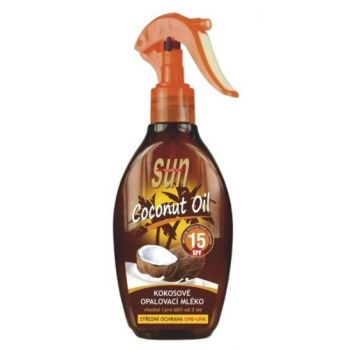 Hlavný obrázok SunVital Coconut Oil SPF15 kokosový opaľovací olej 200 ml
