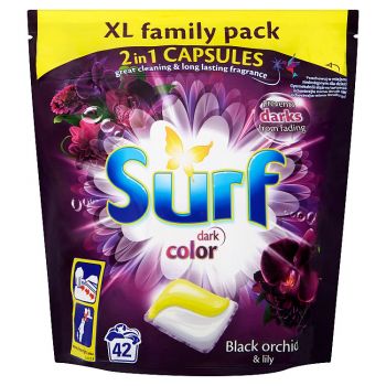 Hlavný obrázok Surf 2in1 42 praní Dark Orchid kapsule na pranie