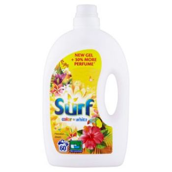 Hlavný obrázok Surf Color & White Hawaiian gél na pranie 3l 60 praní 