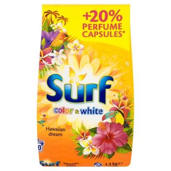 Hlavný obrázok Surf Color & White Hawaiian prášok na pranie 1,3kg 20 praní