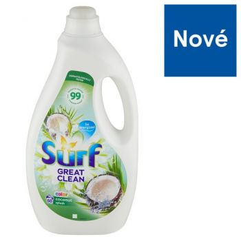 Hlavný obrázok Surf Great Clean gél na pranie 3l Color Coconut spash 60 praní