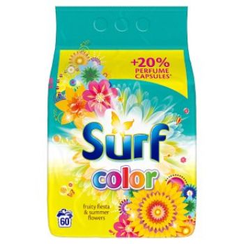 Hlavný obrázok Surf prací prášok Color Fruity fiesta & Summer Flowers 3,9kg 60 praní