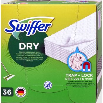 Hlavný obrázok Swiffer Dry náhradne prachovky na mop 21x26cm 36ks