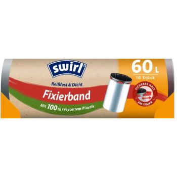 Hlavný obrázok Swirl Ekologické zaťahovacie odpadové vrecia 60l 68x73cm 10ks