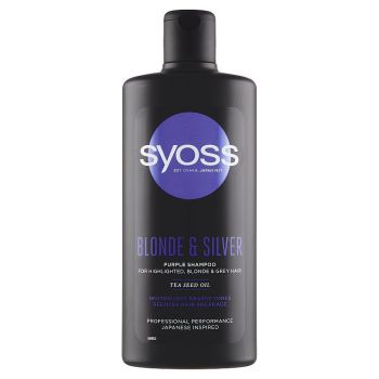 Hlavný obrázok Syoss Blonde & Silver šampón pre zosvetlené, blond ,šedivé vlasy 440ml