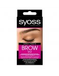 Syoss Brow Tint čierna farba na obočie 17ml
