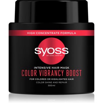 Hlavný obrázok Syoss Color Vibrancy Boost maska na vlasy 500ml