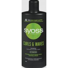 loader for Syoss Curls & Waves šampón na kučeravé vlasy 440ml