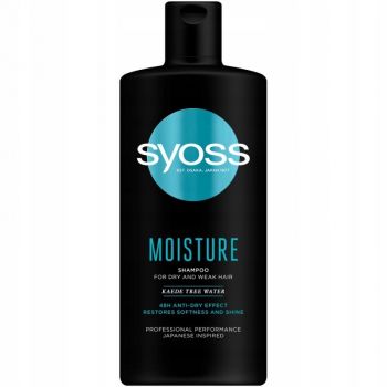 Hlavný obrázok Syoss Moisture šampón na suché vlasy 440ml