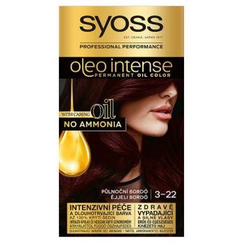 Hlavný obrázok Syoss Oleo Intense 3-22 Polnočné Bordó farba na vlasy