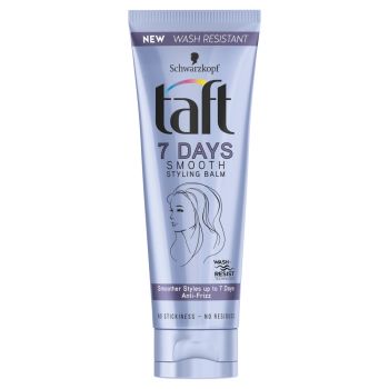 Hlavný obrázok Taft 7 Days balzam Smooth Wash-Resist chráni vlas pred kučeravením 75ml