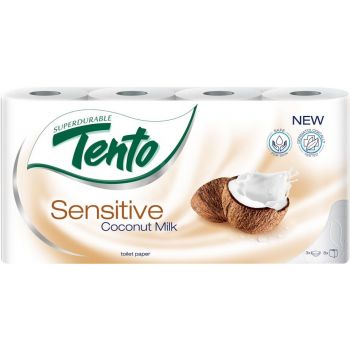 Hlavný obrázok Tento Coconut Sensitive parfumovaný 3vrstvový 8 ks