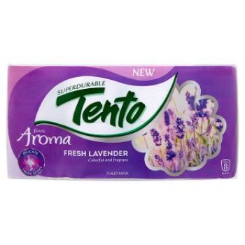 Hlavný obrázok Tento Fresh Aroma Levanduľa parfúmovaný 2vrstvový 8 ks