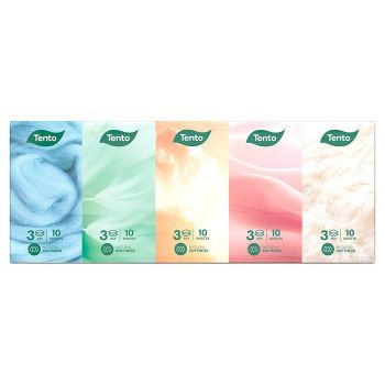 Hlavný obrázok Tento Natural Softness Hygienické vreckovky 10ks 3-vrstvové