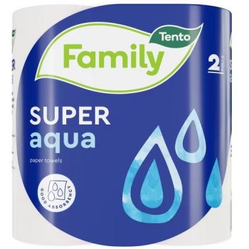 Hlavný obrázok Tento Super Aqua kuchynské utierky 2ks 2-vrstvové 10m