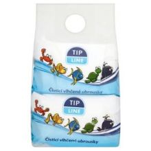 loader for Tip Line čistiace obrúsky na tvár a ruky 4x60ks