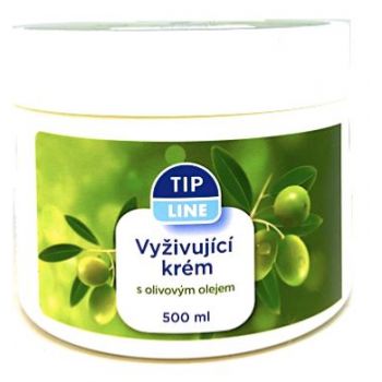 Hlavný obrázok Tip Line Výživujúci krém s olivovým olejom 500ml