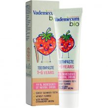 loader for Vademecum Bio Junior Jahoda detská zubná pasta 0-6 rokov 50ml