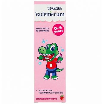 Hlavný obrázok Vademecum My Little Strawberry 0-6 rokov detská zubná pasta 50ml