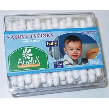 Hlavný obrázok Vatové tyčinky 56ks Abella Kids