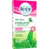 Veet depilačný, depilačné prúžky vosk.12ks Natural Insp