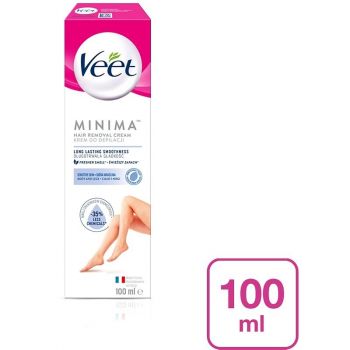 Hlavný obrázok Veet depilačný krém Minima pre Citlivú pokožku 100ml