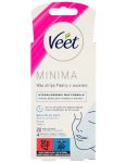 Veet Minima voskové pásiky na tvár Sensitive 20ks
