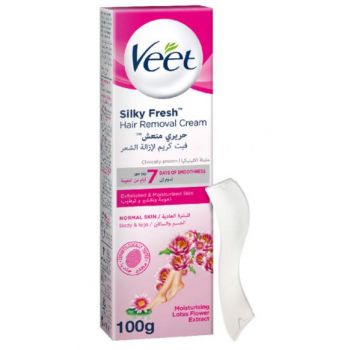 Hlavný obrázok Veet Silky Fresh depilačný krém na normálnu pokožku 100ml