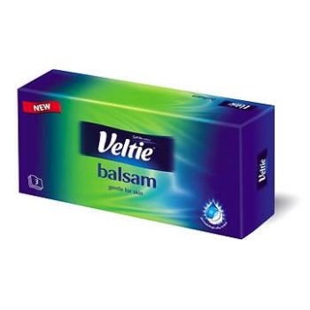 Hlavný obrázok Veltie Box Balsam Hygienické vreckovky 70ks 3-vrstvové