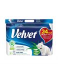 Velvet Jemne biely toaletný papier 3-vrstvový 24ks